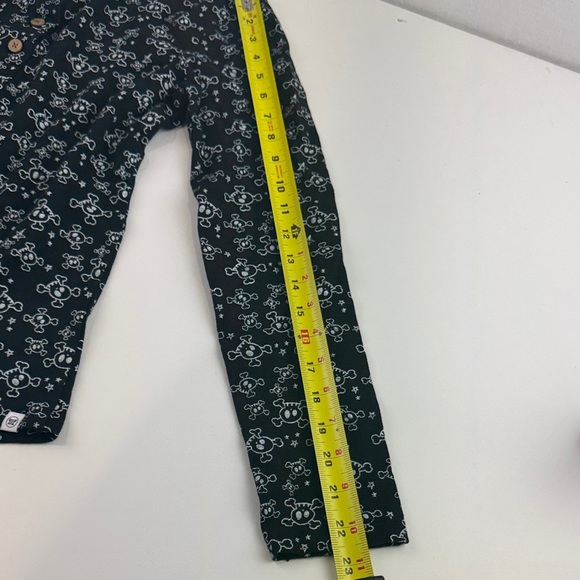 Honest Baby Clothing Company Unisex Black and White Skull Pajamas - Picture 6 of 14